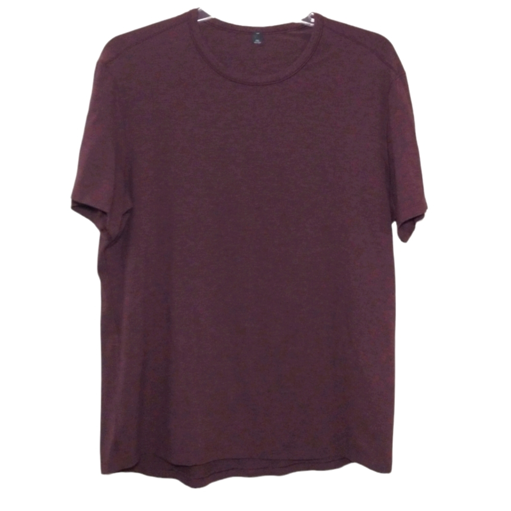 Lululemon Athletica T-shirt Heathered Maroon XXL